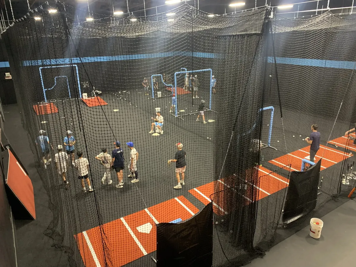 Field of Champions training floor
